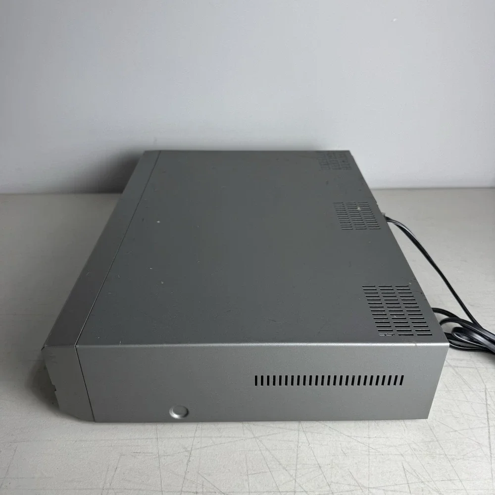 Samsung DVD-V2000 DVD VCR Combo Player Dual Deck VHS Tested NO REMOTE
